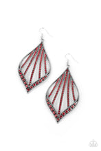 Showcase Sparkle Red Earrings - Jewelry by Bretta