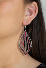 Showcase Sparkle Red Earrings - Jewelry by Bretta