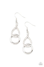 Red Carpet Couture White  Earrings - Jewelry by Bretta