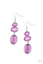 Tiers Of Tranquility Purple Earrings - Jewelry by Bretta