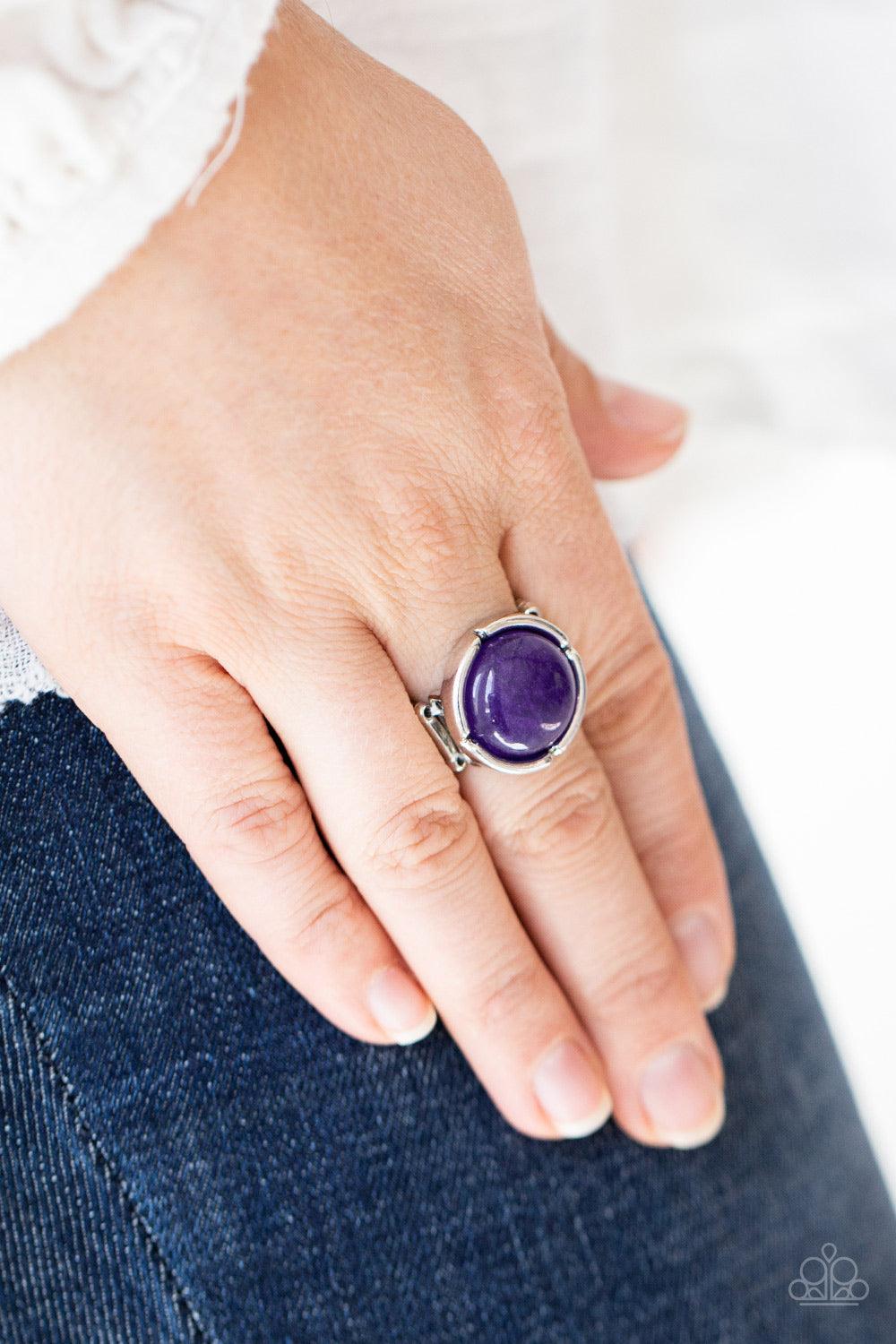 Dreamy Dunes Purple Ring - Jewelry by Bretta