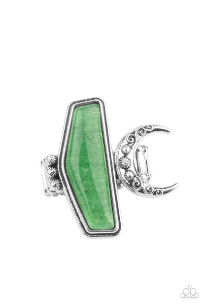 Cosmic Karma Green Ring - Jewelry by Bretta