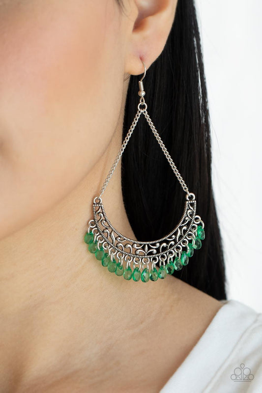 Orchard Odyssey Green Earrings - Jewelry by Bretta