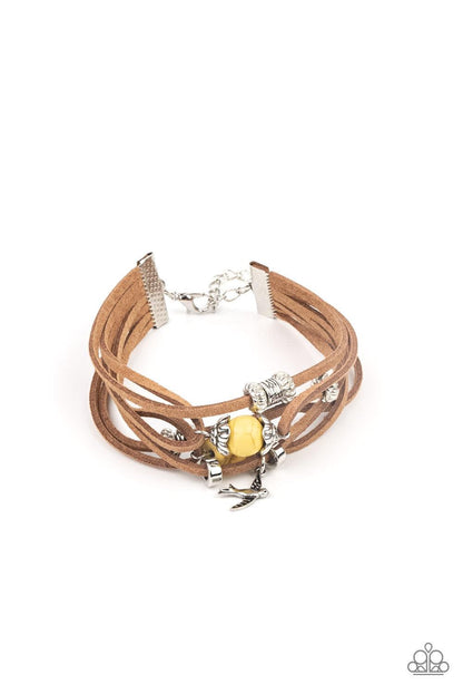 Canyon Flight Yellow Bracelet - Jewelry by Bretta