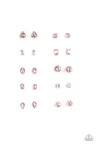 Starlet Shimmer Pink Post Earrings - Jewelry by Bretta
