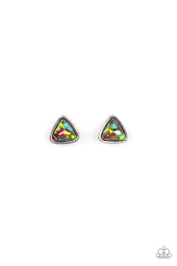 Starlet Shimmer Oil Spill Post Earrings - Jewelry by Bretta