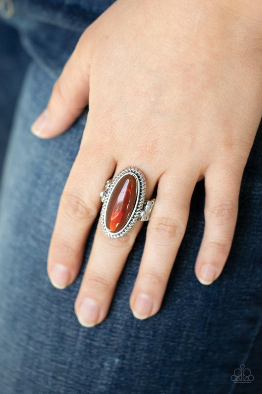 Oval Oasis Brown Ring - Jewelry by Bretta