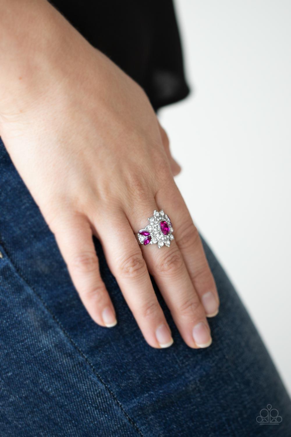 The Princess and The FROND Pink Ring - Jewelry by Bretta