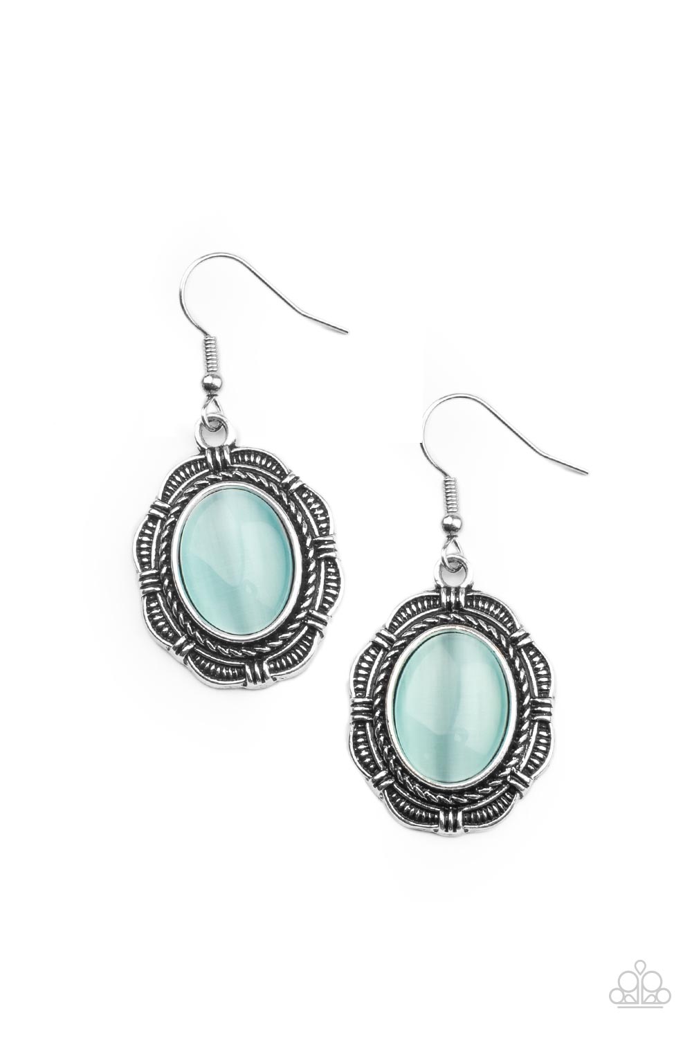 Garden Party Perfection Blue Earrings - Jewelry by Bretta