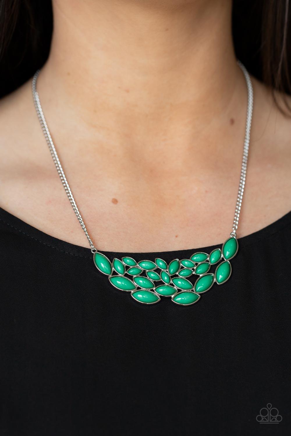 Molten Mogul Green Bracelet - Jewelry by Bretta