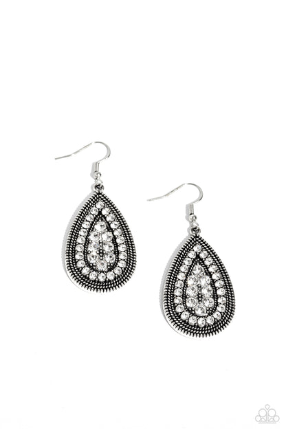 Interstellar Idol White Earrings - Jewelry by Bretta