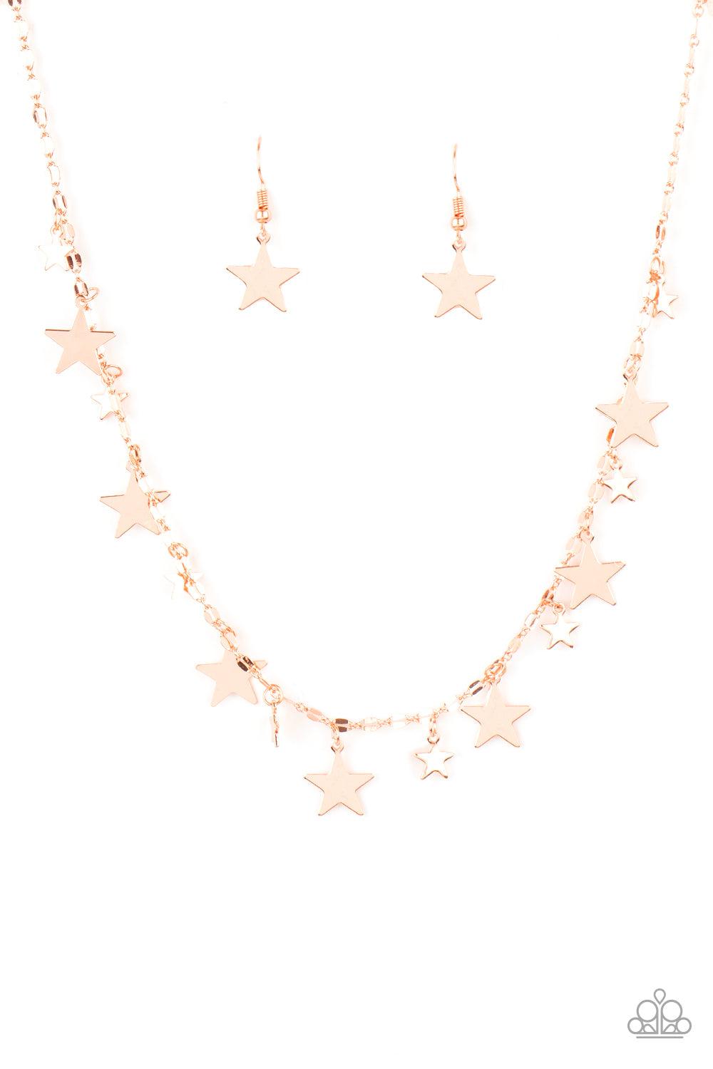 Starry Shindig Copper Necklace - Jewelry by Bretta