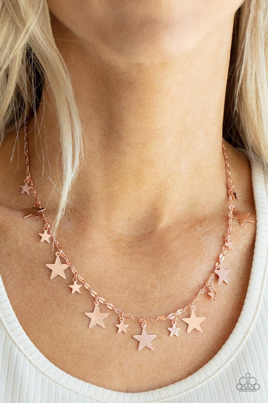 Starry Shindig Copper Necklace - Jewelry by Bretta