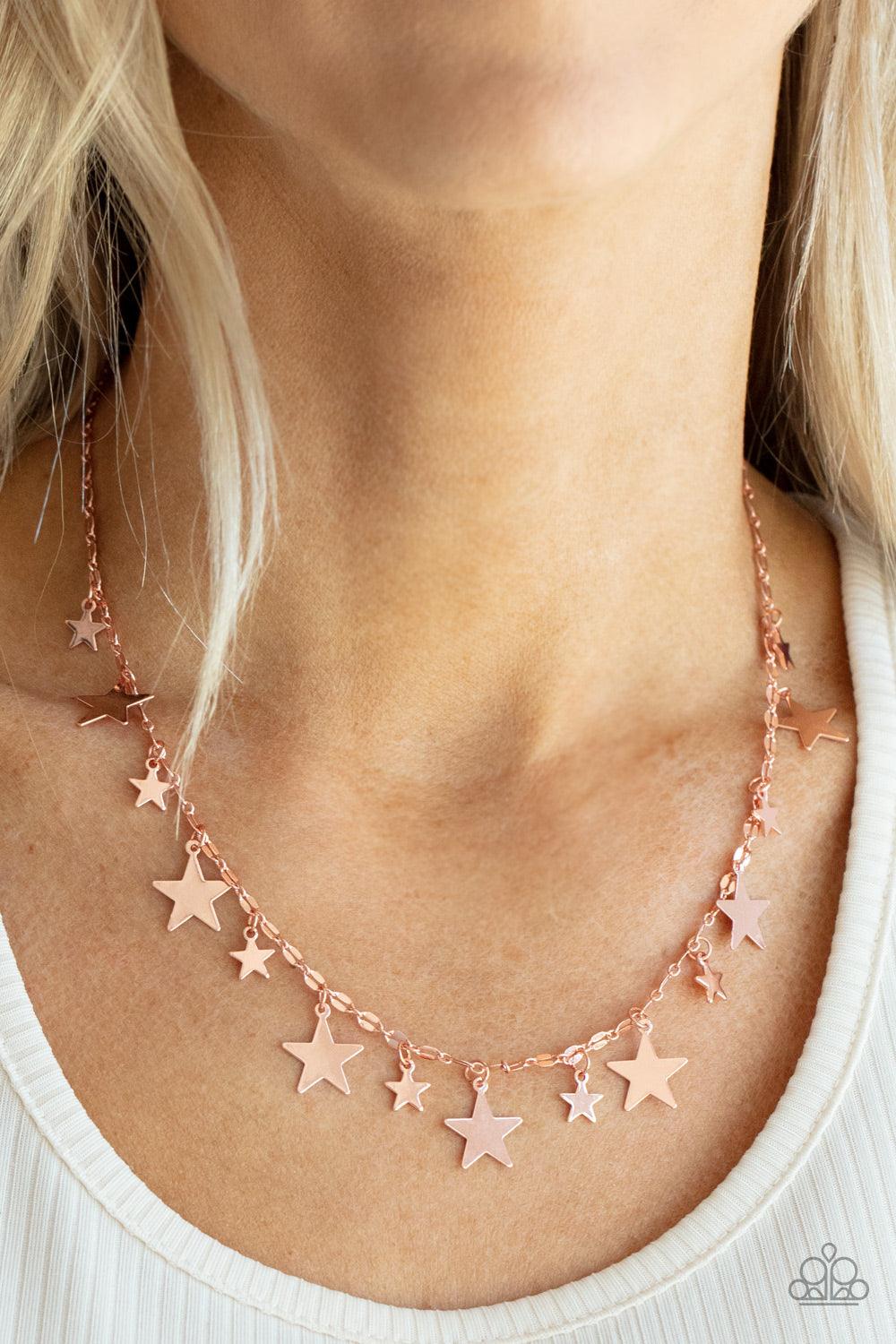 Starry Shindig Copper Necklace - Jewelry by Bretta