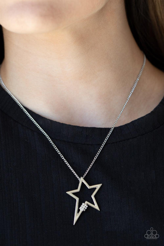 Light Up The Sky White Necklace - Jewelry by Bretta - Jewelry by Bretta