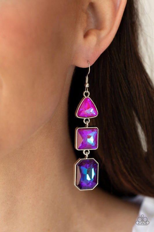 Cosmic Culture Purple Earrings - Jewelry by Bretta