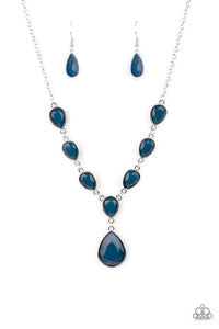 Party Paradise Blue Necklace - Jewelry by Bretta