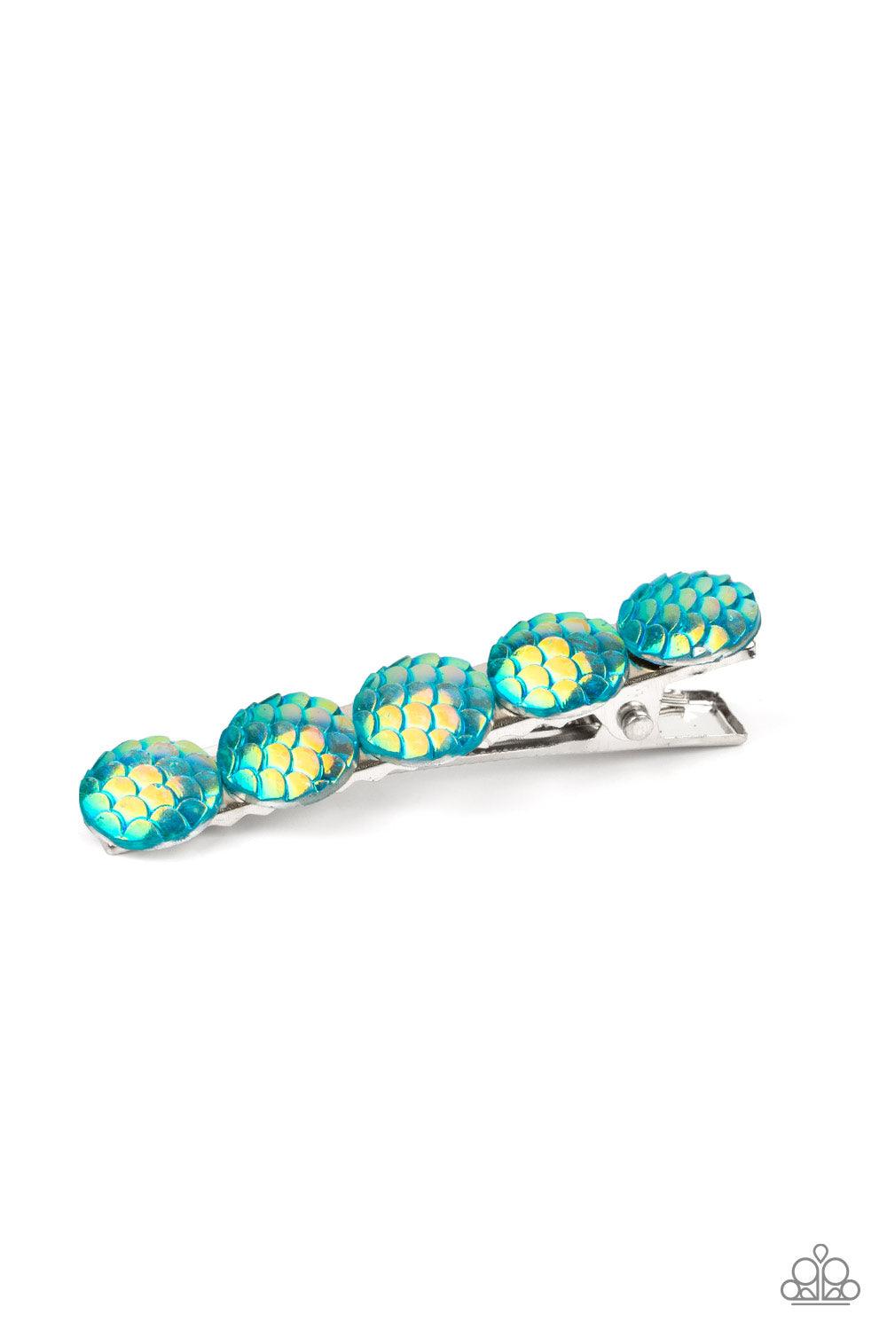 Mesmerizingly Mermaid Blue Hair Clip - Jewelry by Bretta