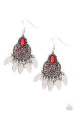 Galapagos Glamping Red Earrings - Jewelry by Bretta