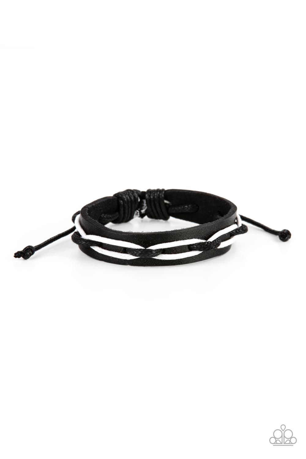 Lucky Locomotion Black Urban Bracelet - Jewelry by Bretta