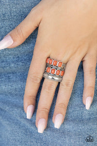 Mojave Monument Orange Ring - Jewelry by Bretta
