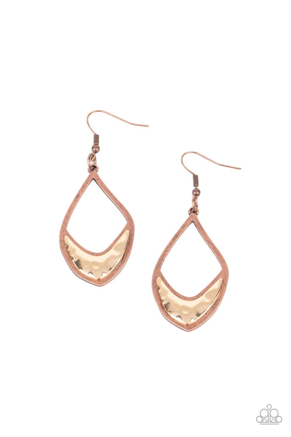 Artisan Treasure Copper Earrings - Jewelry by Bretta