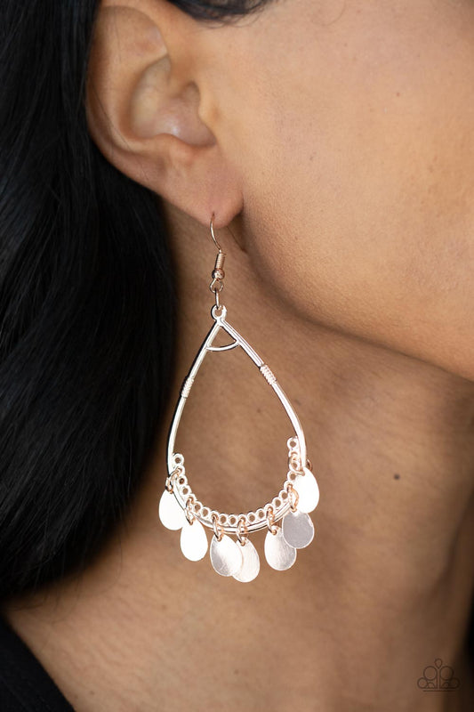 Meet Your Music Maker Rose Gold Earrings - Jewelry by Bretta