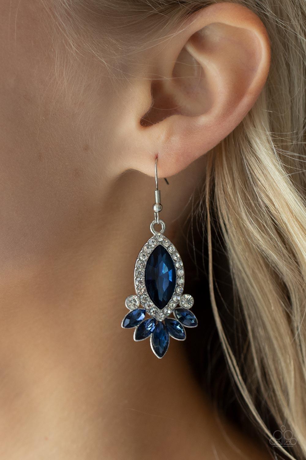 Prismatic Parade  Blue Earrings - Jewelry by Bretta