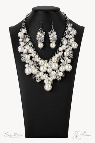 The Janie - Pearl Necklace - Exclusive Zi Collection - Jewelry by Bretta