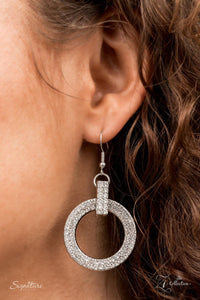 The Missy - White Rhinestone Necklace - Exclusive Zi Collection 2021 - Jewelry by Bretta