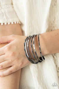 Sensational Shimmer Black Bracelets - Jewelry by Bretta