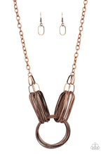 Lip Sync Links Copper Necklace - Jewelry by Bretta