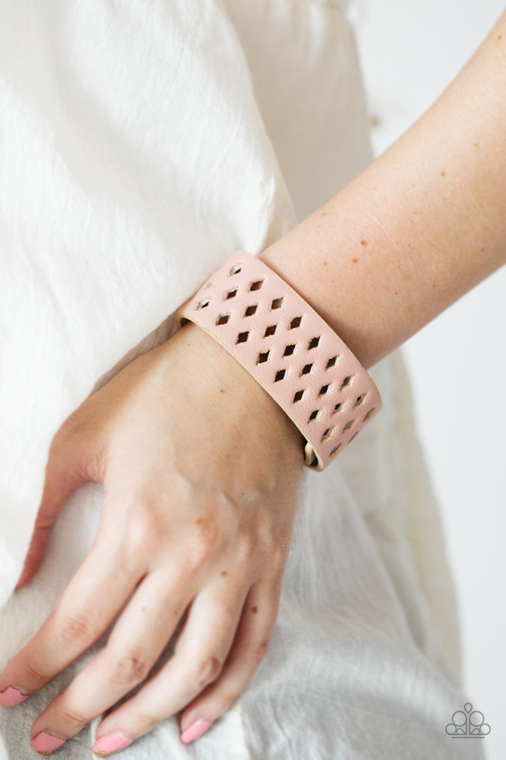 Glamp Champ Pink Bracelet - Jewelry by Bretta