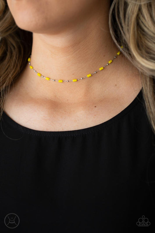 Urban Expo Yellow Necklace - Jewelry by Bretta