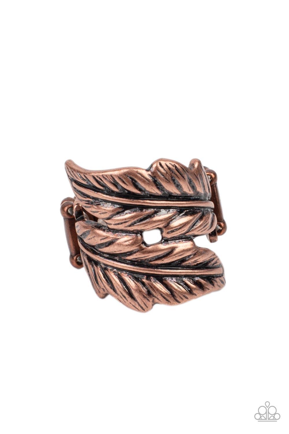 Inner FLIGHT Copper Ring - Jewelry by Bretta