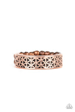 Paparazzi Accessories-FLOWERBED and Board - Copper Ring - jewelrybybretta