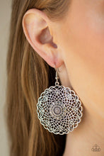 Mandala Mandalay White Earrings - Jewelry by Bretta