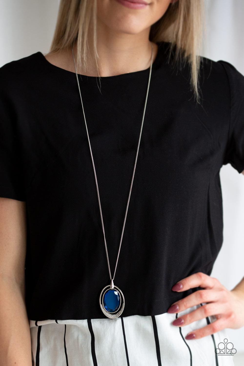 Paparazzi Accessories-Metro Must-Have - Blue Necklace