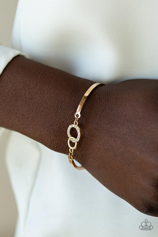 Paparazzi Accessories- Simple Sophistication - Gold Bracelets - jewelrybybretta