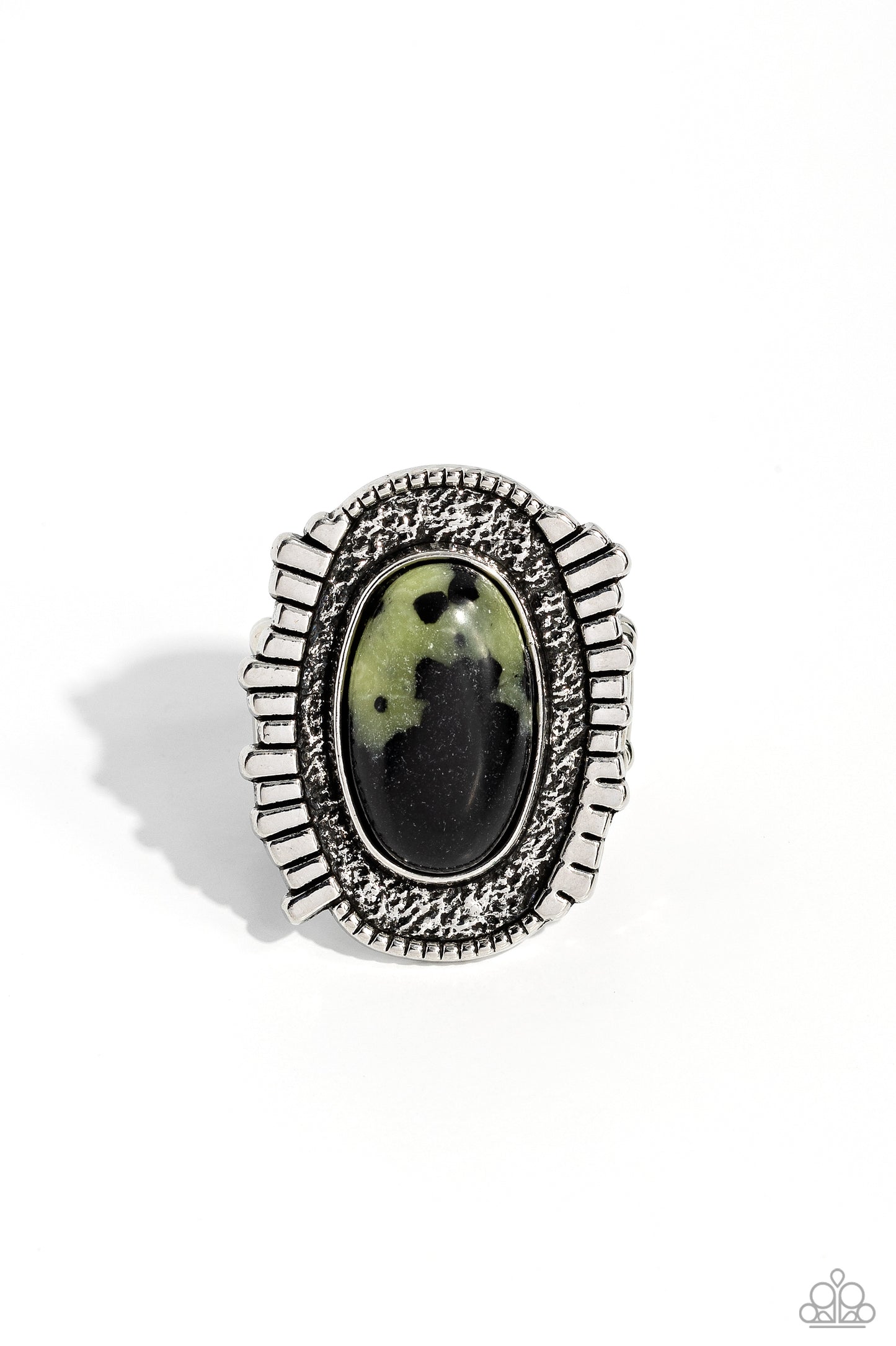 Terrazzo Trendsetter Green Ring - Jewelry by Bretta