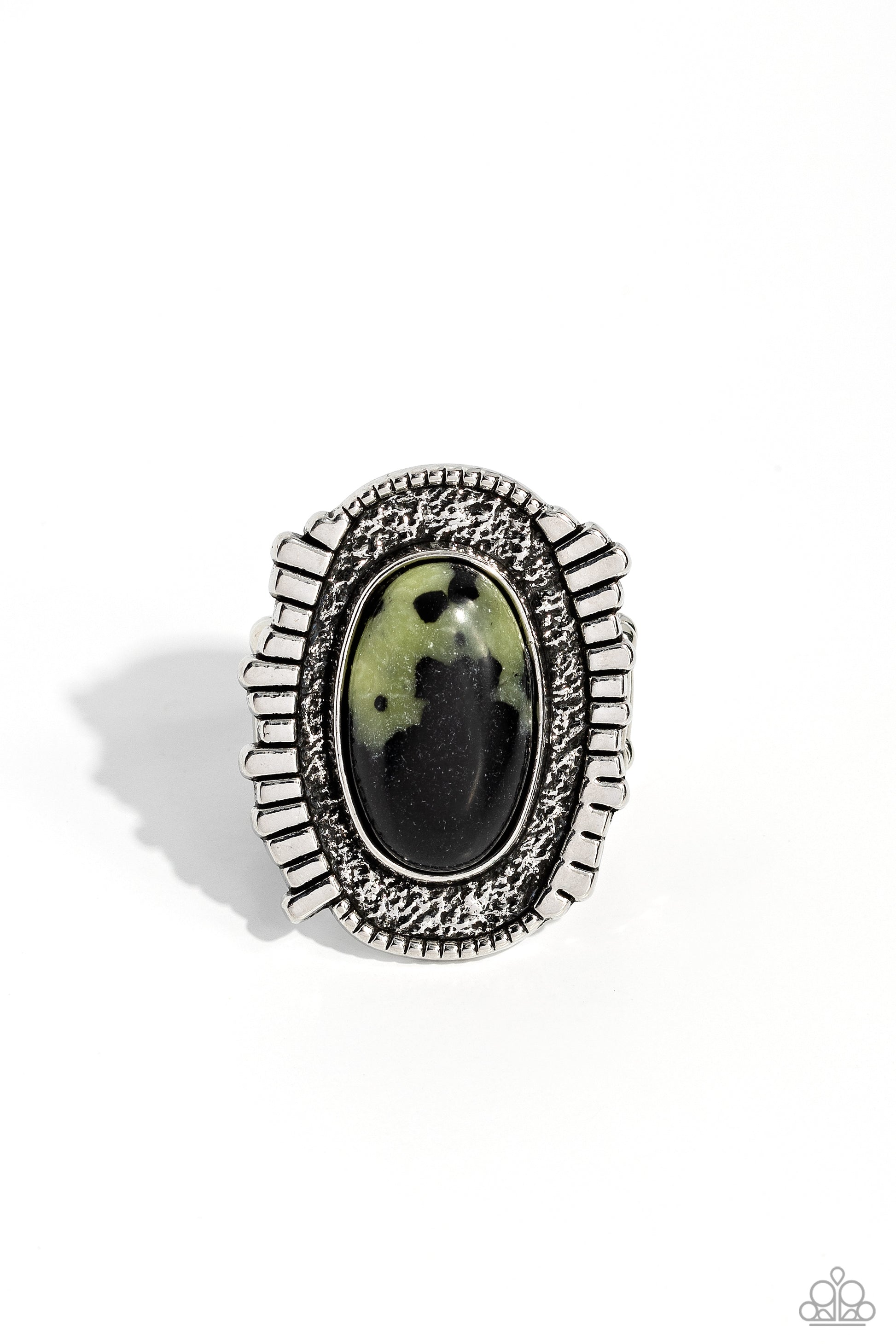 Terrazzo Trendsetter Green Ring - Jewelry by Bretta