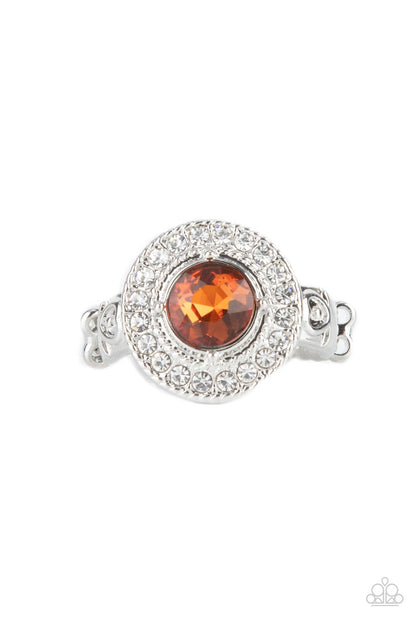 Targeted Timelessness Brown Ring - Jewelry by Bretta
