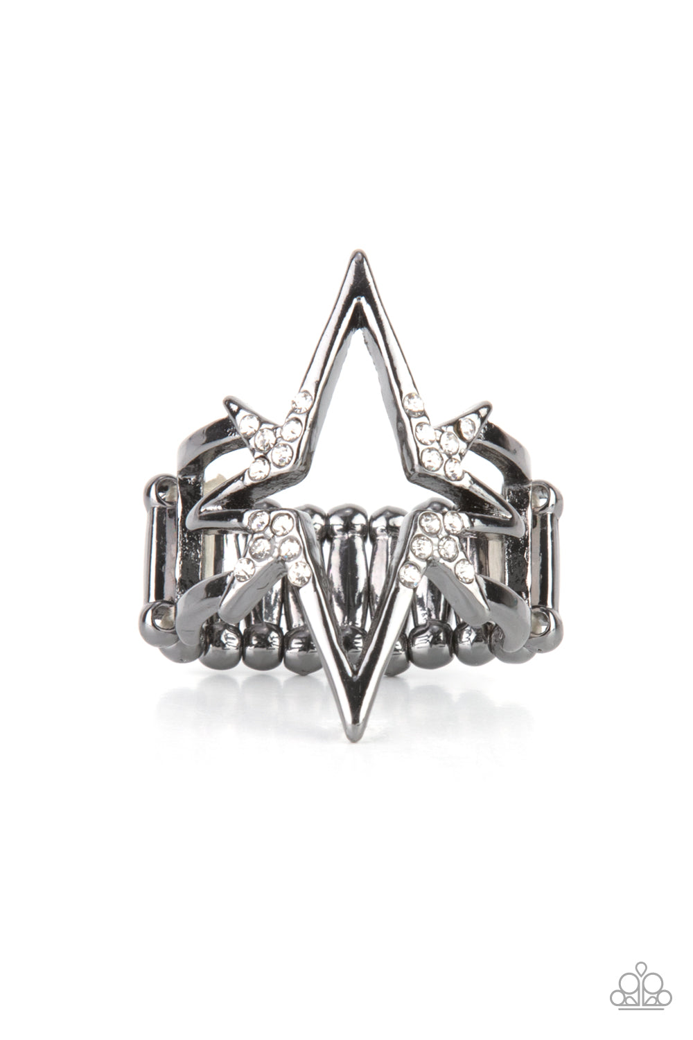 Extra Electrifying Black Ring - Jewelry by Bretta