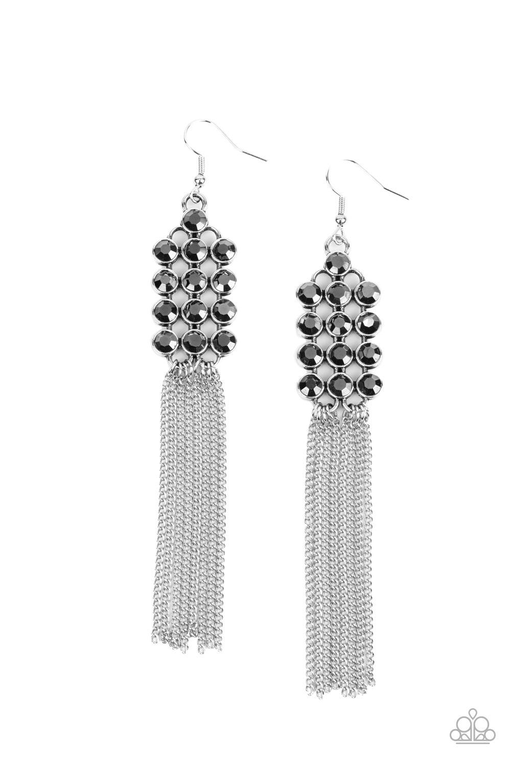 Tasteful Tassel Silver Earrings - Jewelry by Bretta