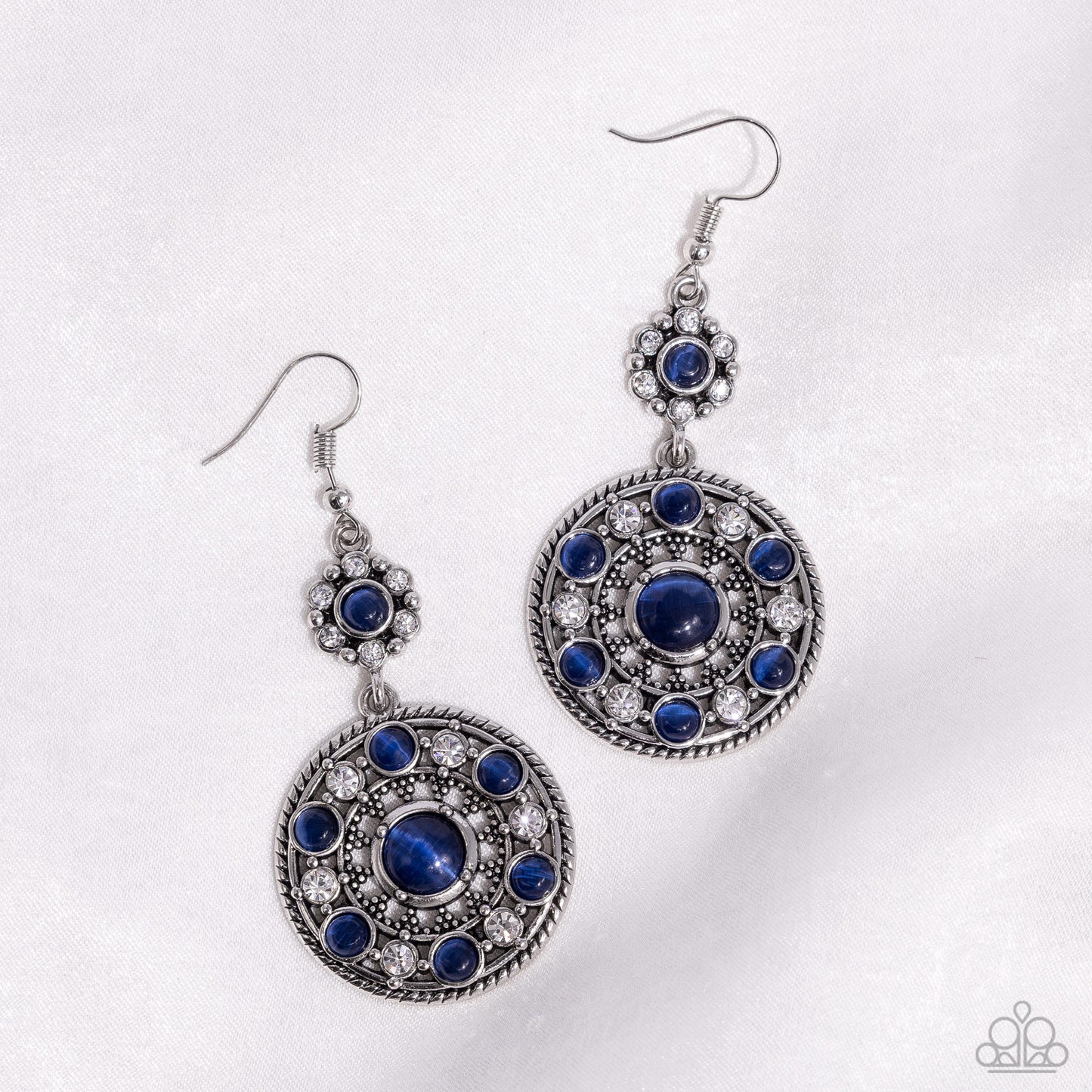 Party at My PALACE Blue Earrings - Jewelry by Bretta