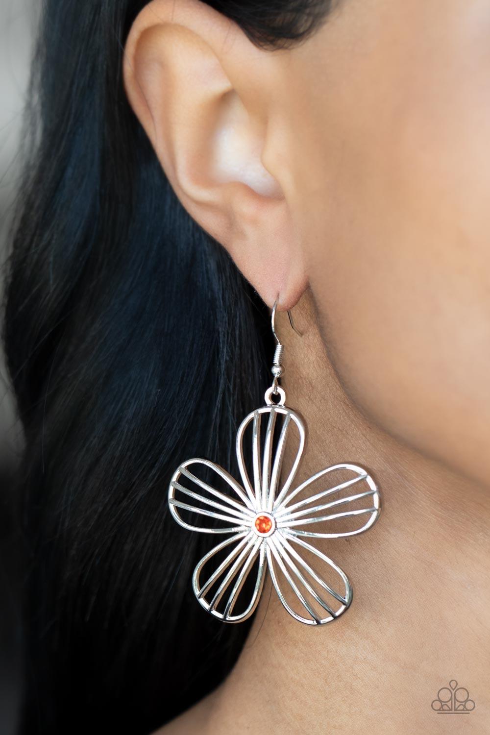 Meadow Musical Orange Earrings - Jewelry by Bretta