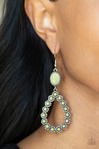 Farmhouse Fashion Show Yellow Earrings - Jewelry by Bretta