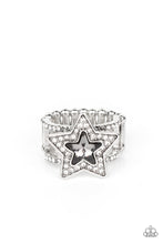 One Nation Under Sparkle Silver Star Ring - Jewelry by Bretta
