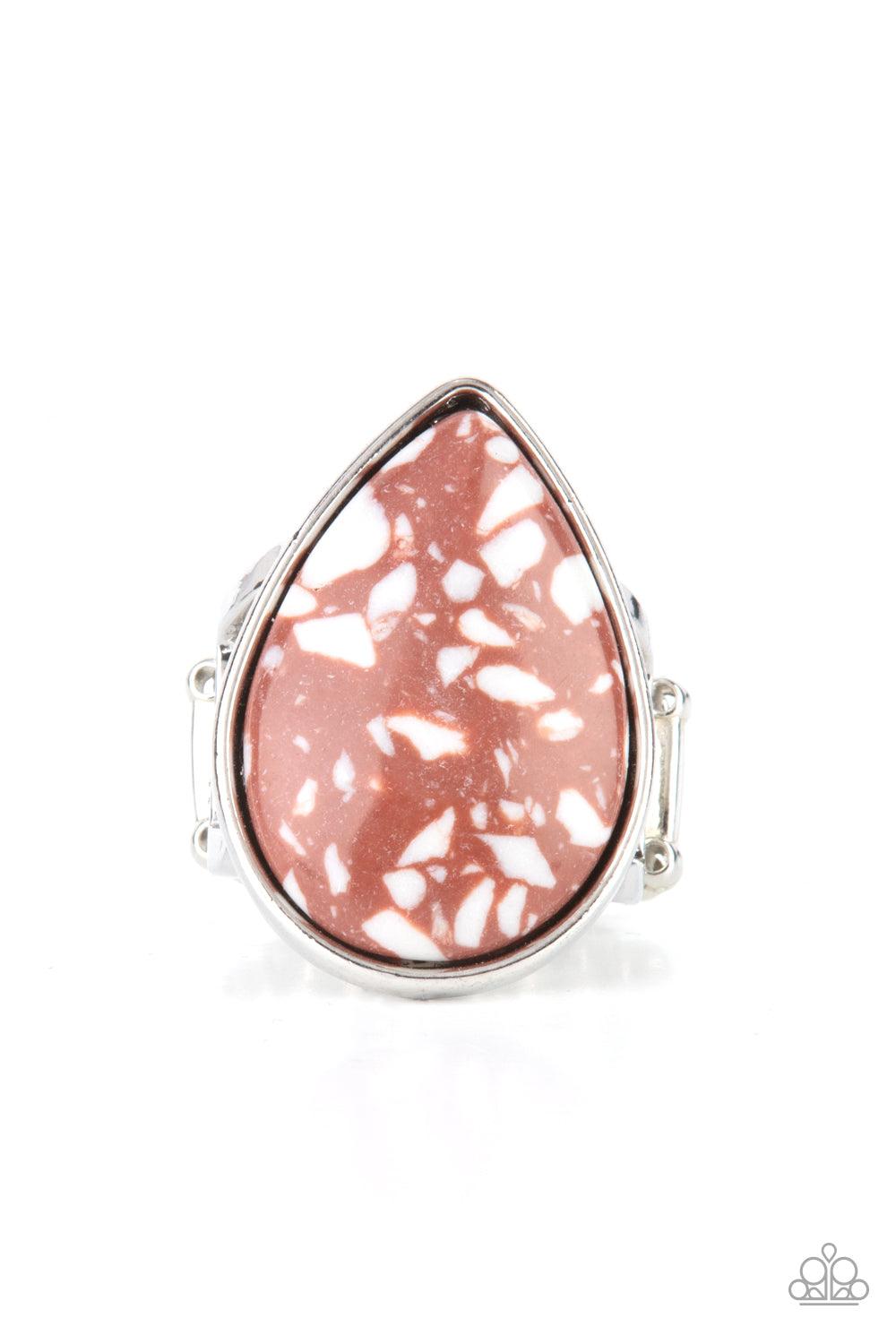 Sizzling Sultry Pink Ring - Jewelry by Bretta