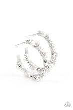 Let There Be SOCIALITE White Earrings - Jewelry by Bretta